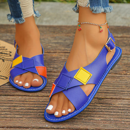 Vintage inspirierte Orthopädische Sandalen