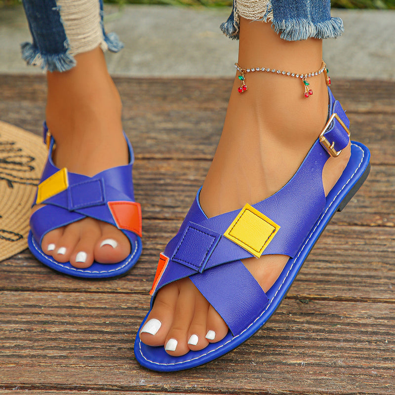 Vintage inspirierte Orthopädische Sandalen
