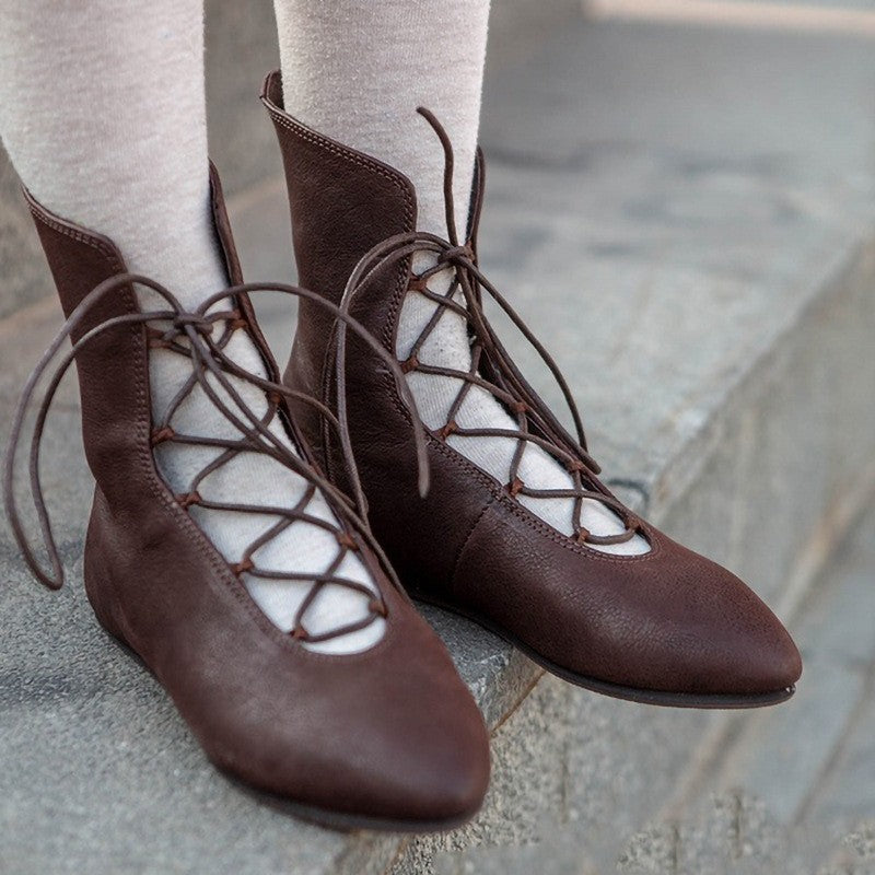 Klassische Orthopädische Stiefel mit zeitlosem Stil