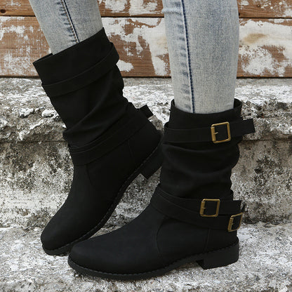 Klassische Orthopädische Stiefel mit zeitlosem Stil