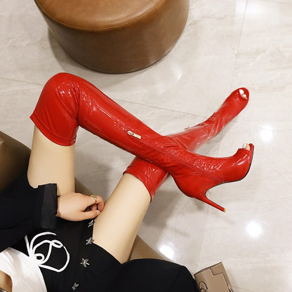 Anmutige Orthopädische Stiefel für modernen Look