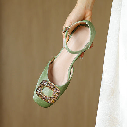 Vintage inspirierte Orthopädische Sandalen