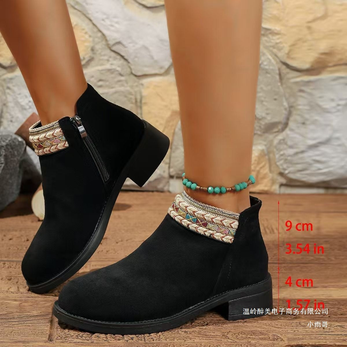 Klassische Orthopädische Stiefel mit zeitlosem Stil