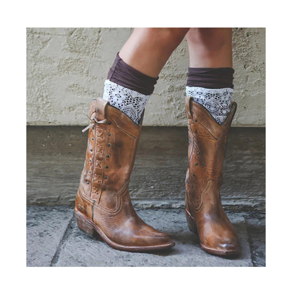 Klassische Orthopädische Stiefel mit zeitlosem Stil