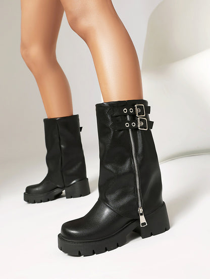 Klassische Orthopädische Stiefel mit zeitlosem Stil
