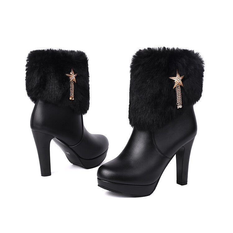 Vintage inspirierte Orthopädische Stiefel