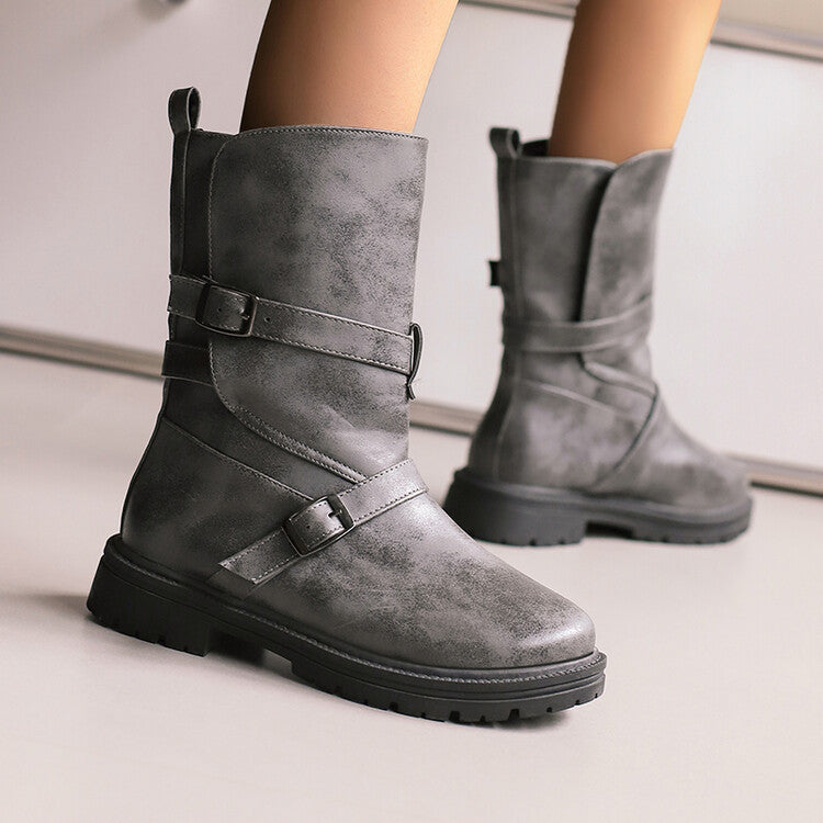 Klassische Orthopädische Stiefel mit zeitlosem Stil