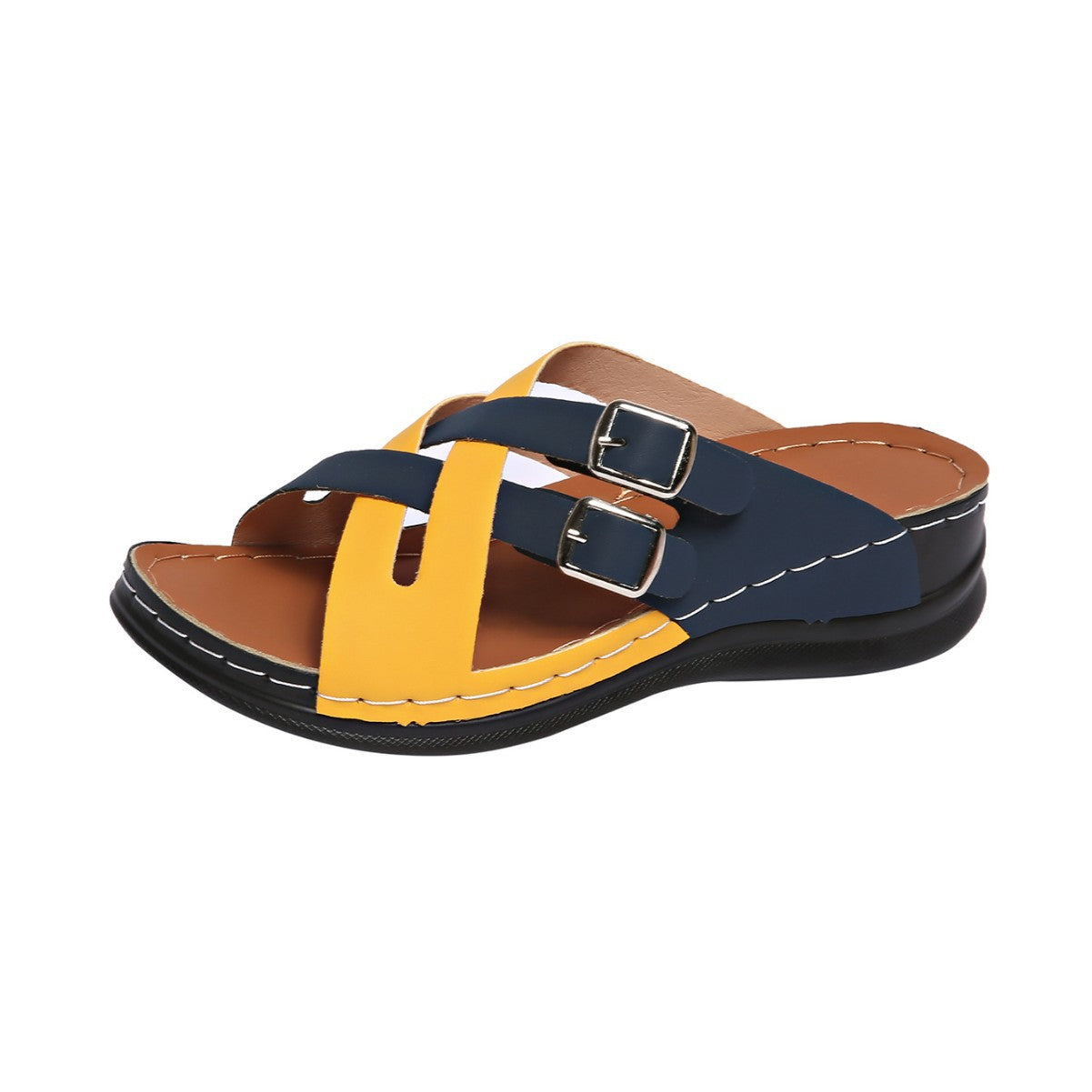 Klassische Orthopädische Sandalen mit zeitlosem Stil