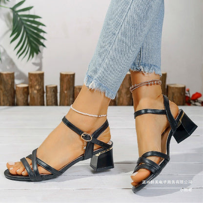 Klassische Orthopädische Sandalen mit zeitlosem Stil