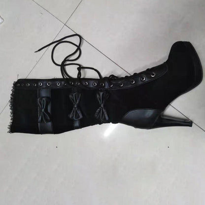 Vintage inspirierte Orthopädische Stiefel