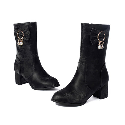 Anmutige Orthopädische Stiefel für modernen Look