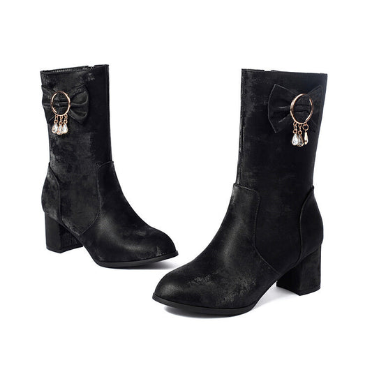 Anmutige Orthopädische Stiefel für modernen Look