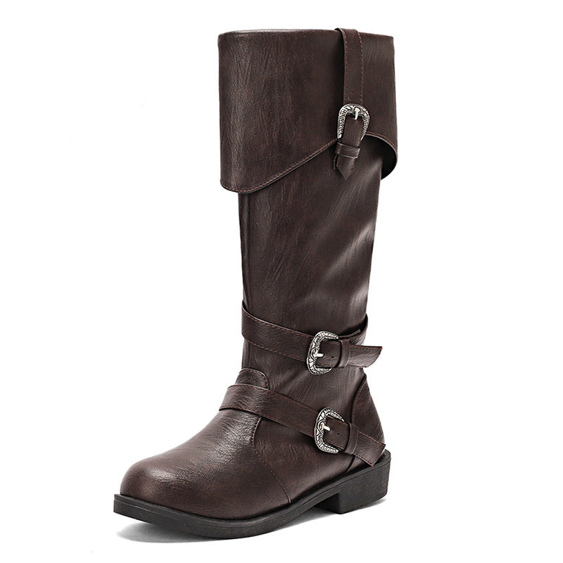 Klassische Orthopädische Stiefel mit zeitlosem Stil