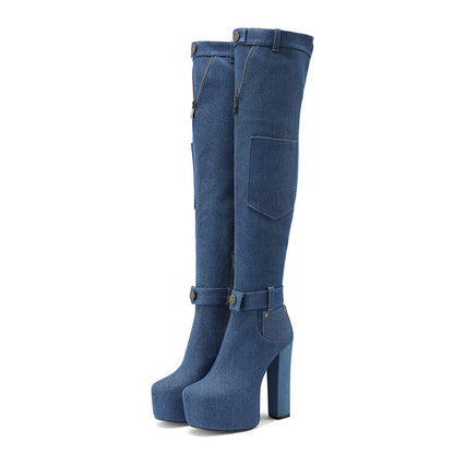 Vintage inspirierte Orthopädische Stiefel