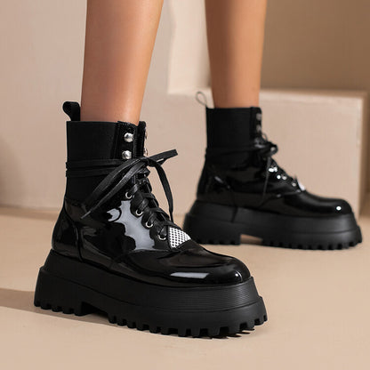 Klassische Orthopädische Stiefel mit zeitlosem Stil