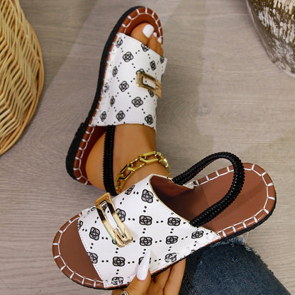 Vintage inspirierte Orthopädische Sandalen