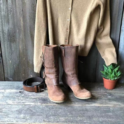 Schicke Orthopädische Stiefel mit einzigartigem Design