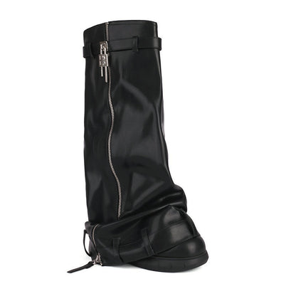 Vintage inspirierte Orthopädische Stiefel