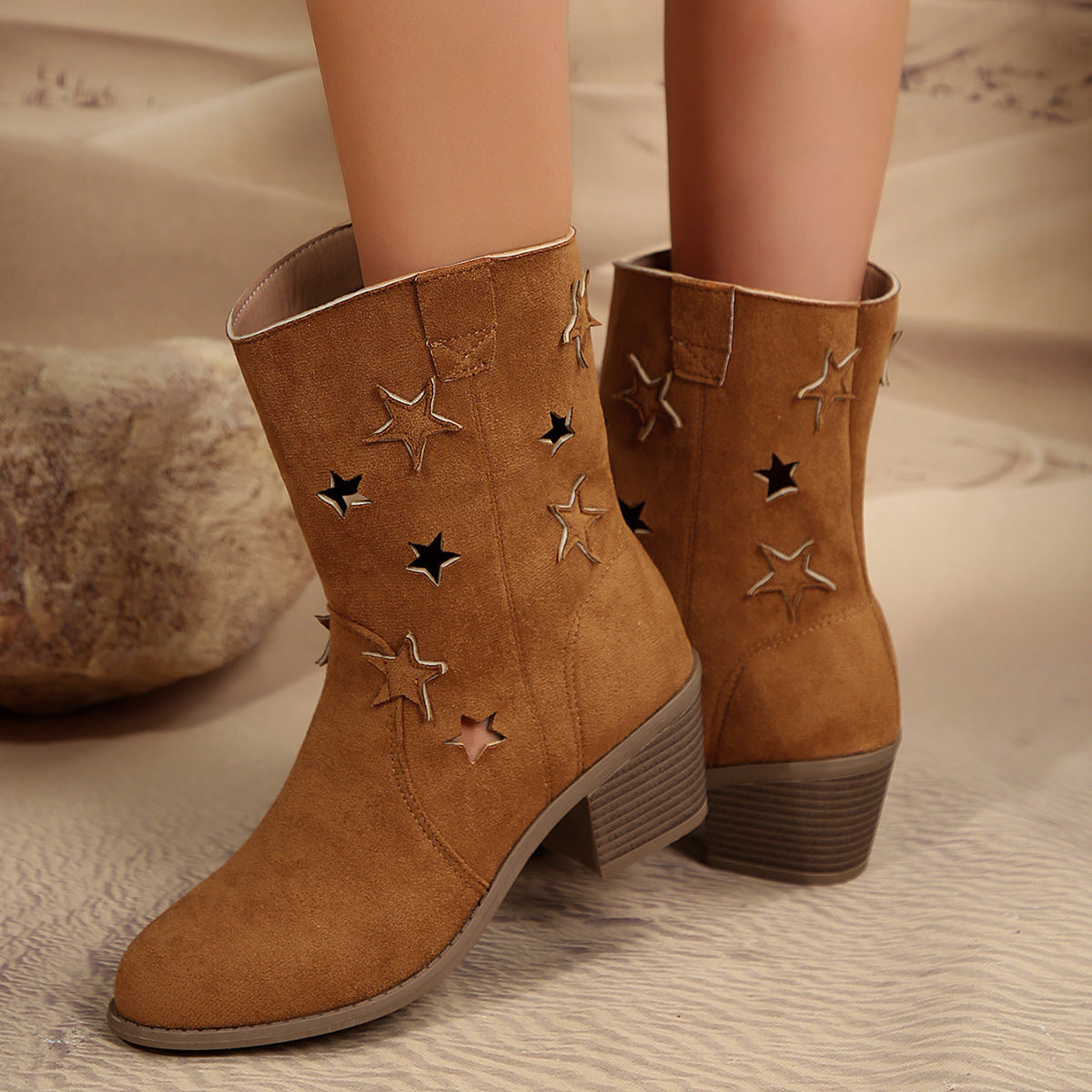 Vintage inspirierte Orthopädische Stiefel