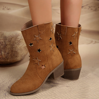 Vintage inspirierte Orthopädische Stiefel