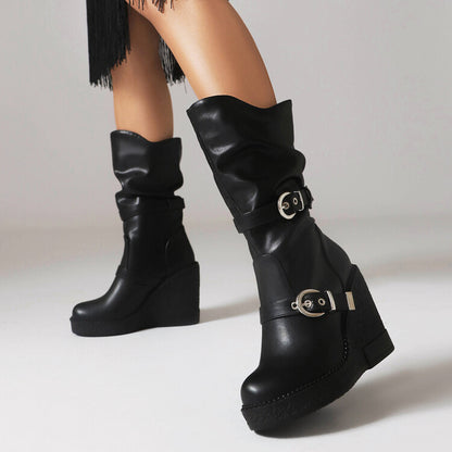 Vintage inspirierte Orthopädische Stiefel