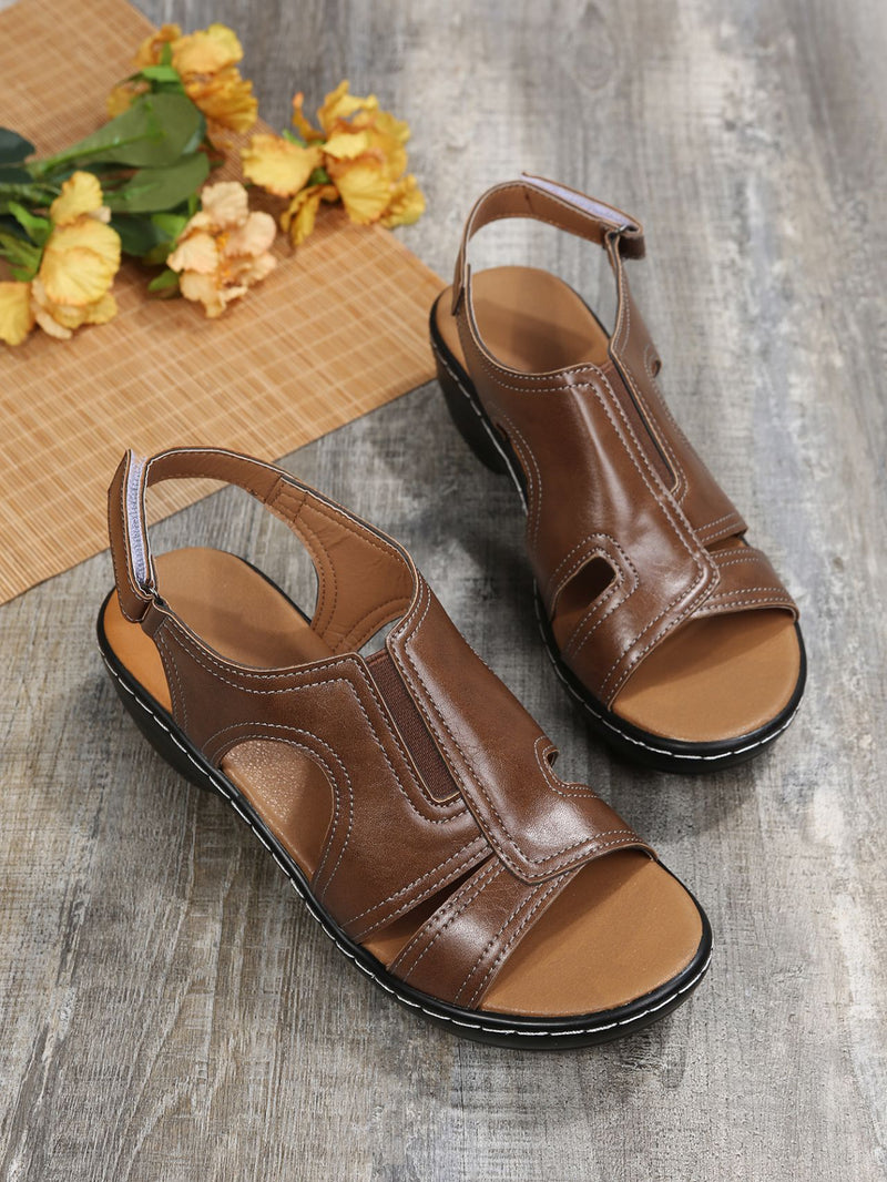 Vintage inspirierte Orthopädische Sandalen