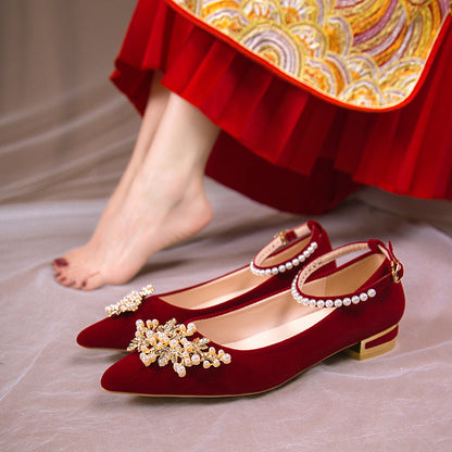 Vintage inspirierte Orthopädische Absatzschuhe
