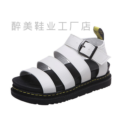 Vintage inspirierte Orthopädische Sandalen