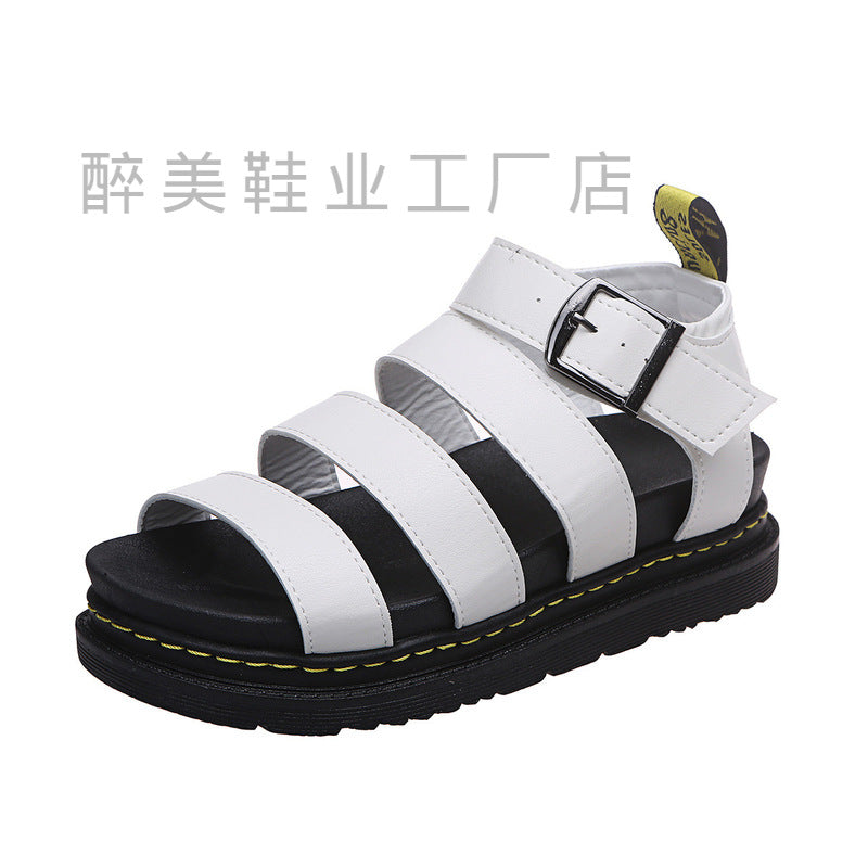 Vintage inspirierte Orthopädische Sandalen