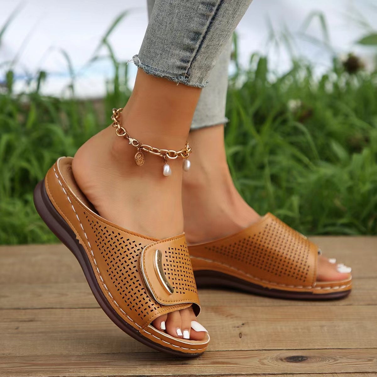Elegante Orthopädische Sandalen für jeden Schritt
