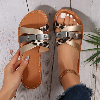 Klassische Orthopädische Sandalen mit zeitlosem Stil