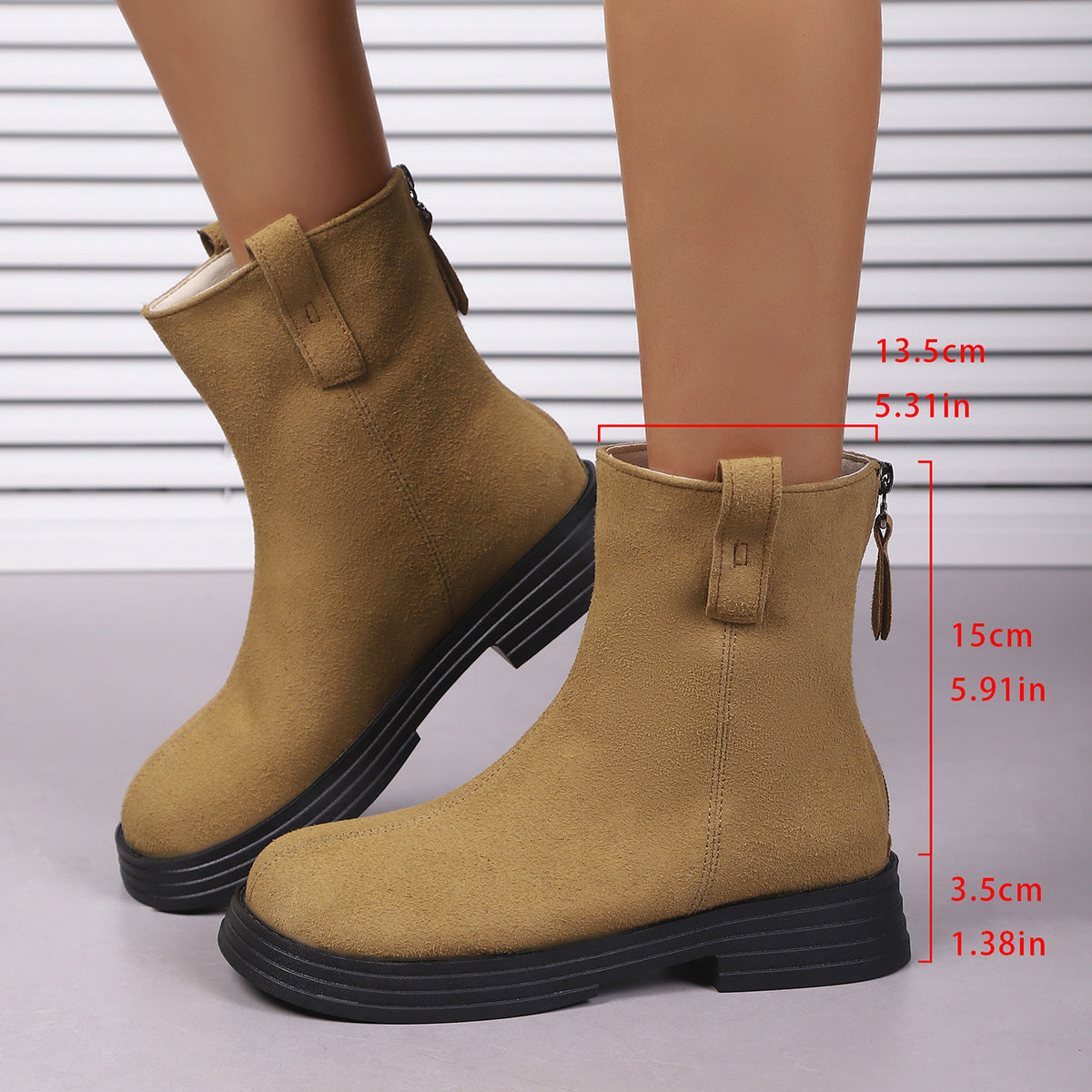 Vintage inspirierte Orthopädische Stiefel