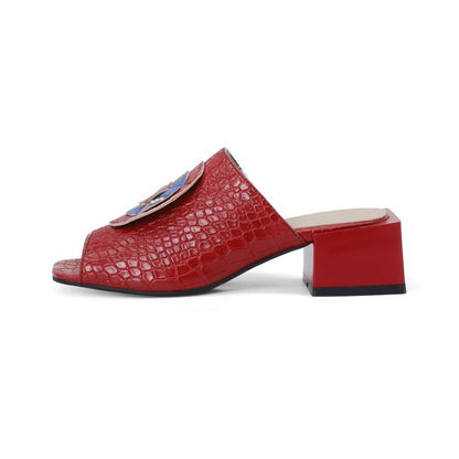 Vintage inspirierte Orthopädische Sandalen