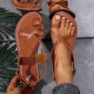 Vintage inspirierte Orthopädische Sandalen