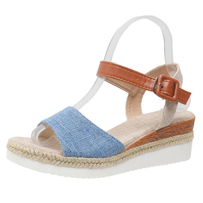 Vintage inspirierte Orthopädische Sandalen