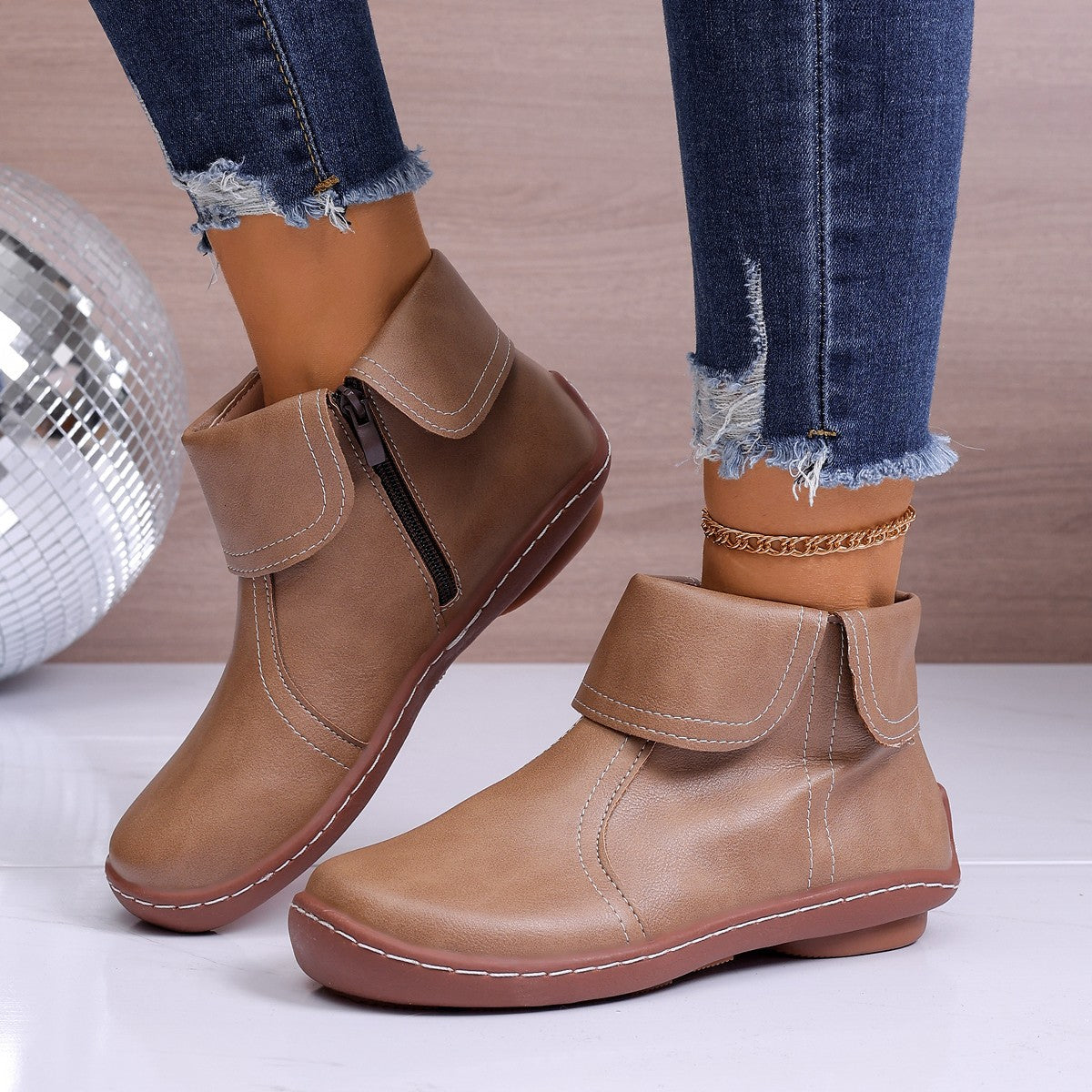 Klassische Orthopädische Stiefel mit zeitlosem Stil
