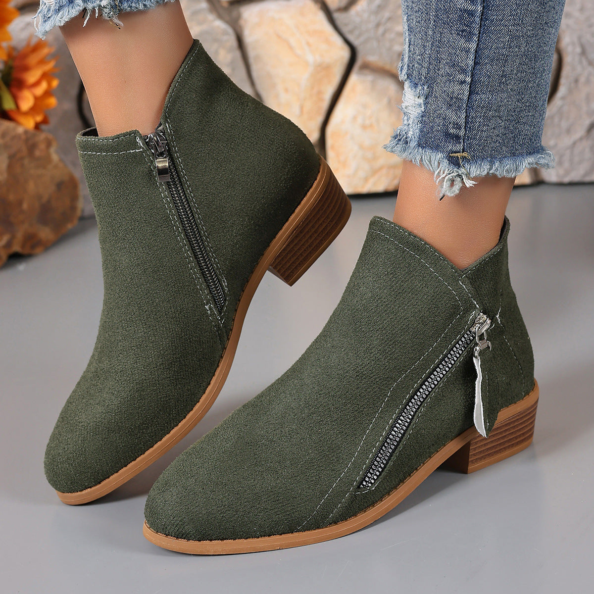 Anmutige Orthopädische Stiefel für modernen Look