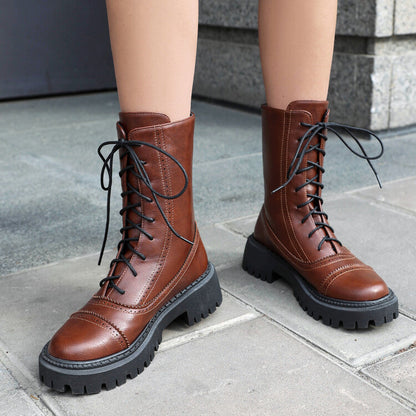 Klassische Orthopädische Stiefel mit zeitlosem Stil