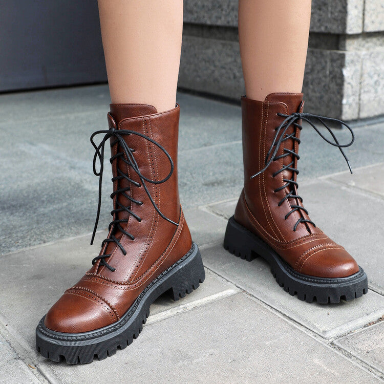 Klassische Orthopädische Stiefel mit zeitlosem Stil