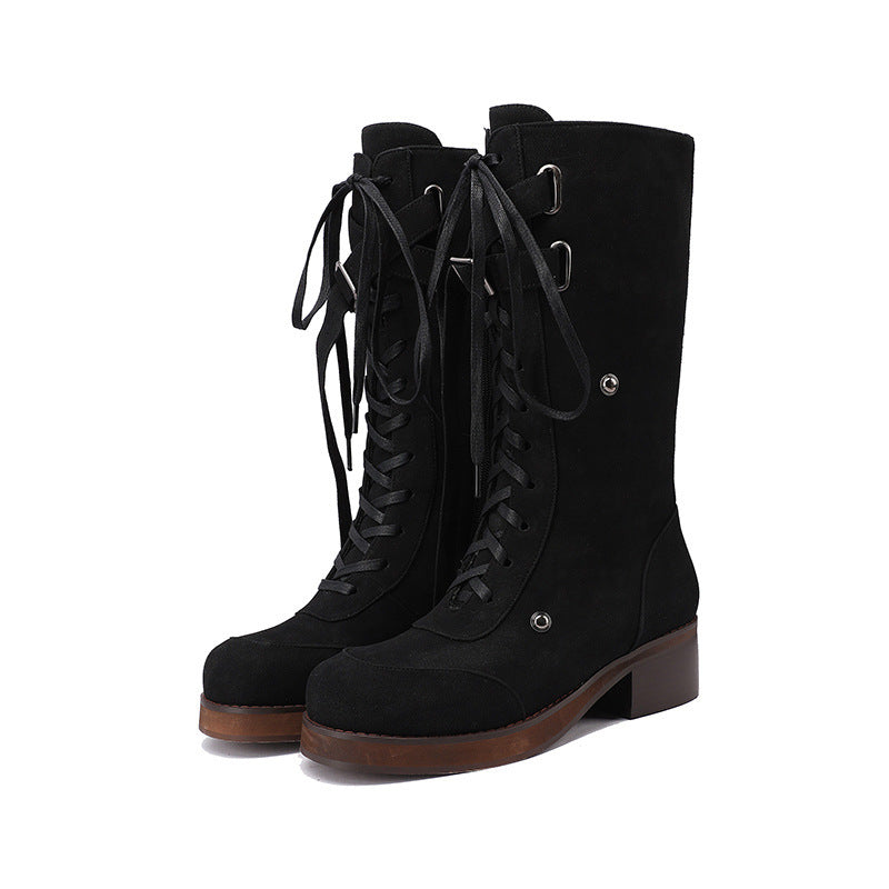 Klassische Orthopädische Stiefel mit zeitlosem Stil