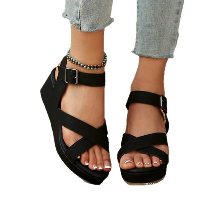 Klassische Orthopädische Sandalen mit zeitlosem Stil