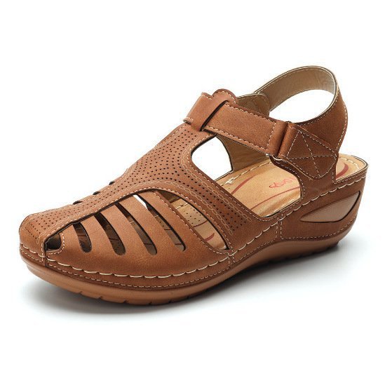 Klassische Orthopädische Sandalen mit zeitlosem Stil