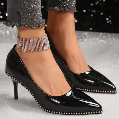 Klassische Orthopädische Absatzschuhe mit zeitlosem Stil