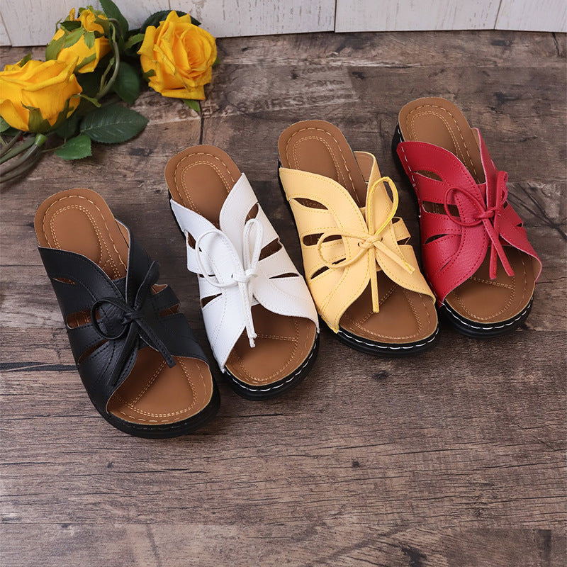 Vintage inspirierte Orthopädische Sandalen