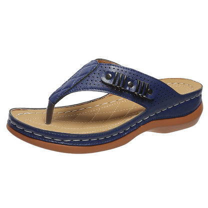 Klassische Orthopädische Sandalen mit zeitlosem Stil