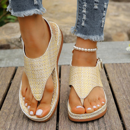 Vintage inspirierte Orthopädische Sandalen