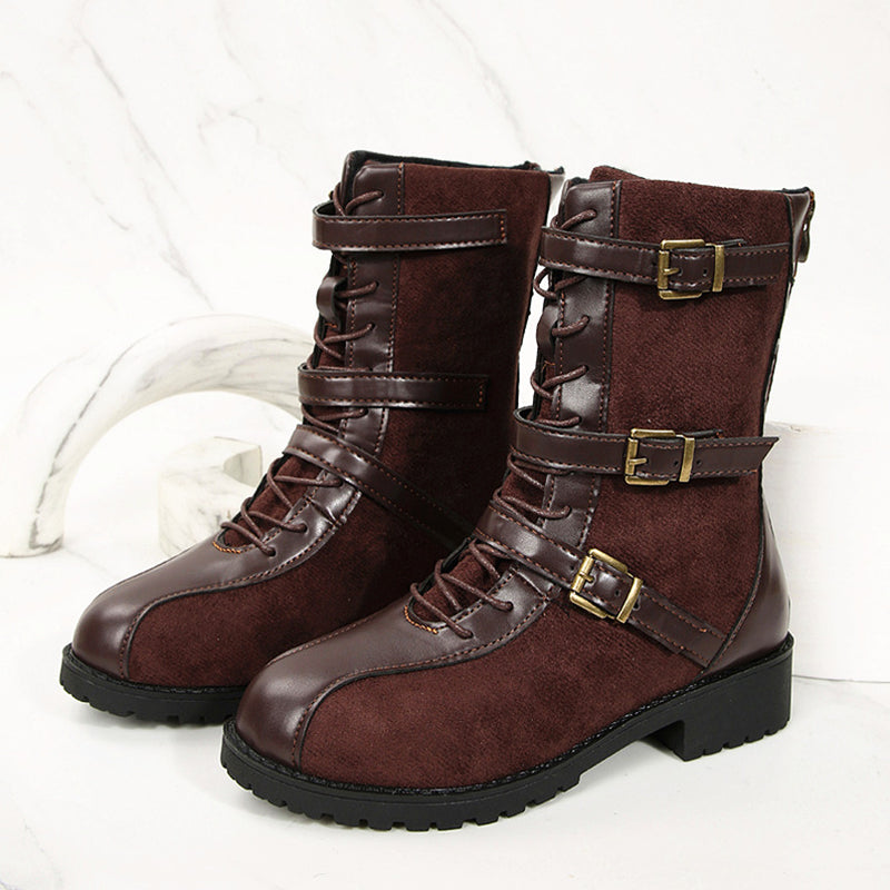 Vintage inspirierte Orthopädische Stiefel