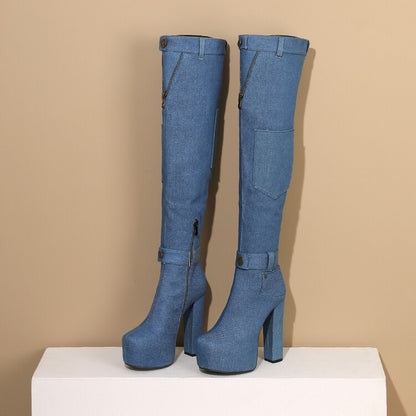 Vintage inspirierte Orthopädische Stiefel