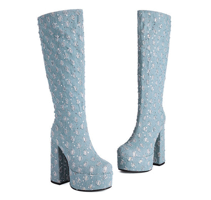 Vintage inspirierte Orthopädische Stiefel