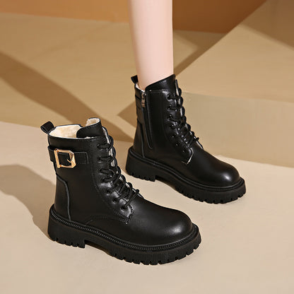 Vintage inspirierte Orthopädische Stiefel